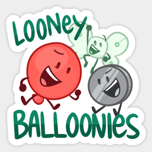 Looney Balloonies (Inanimate Insanity) Sticker